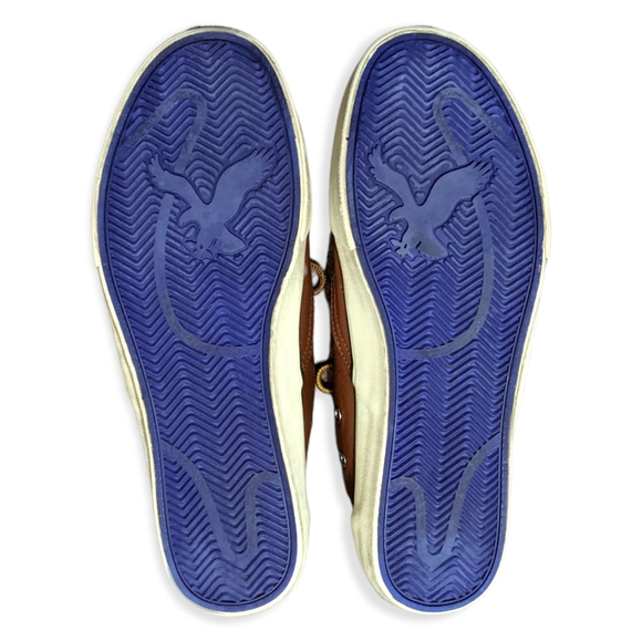 Brown Leather Sneakers AEO - Picture 4 of 5